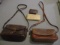 Brahmin Alligator Change Size Wallet, Clutch Wallet and Two Handbags