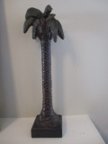 2000 Austin The Home Collection Cast Metal Palm Tree