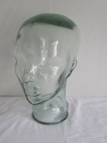 Green Glass Head Form
