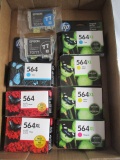 New Old Stock HP 564XL and Epson T0772 Printer Ink Cartridges