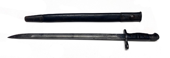 British WWI P-1913 Bayonet for P-14 Enfield pressed into US service - By Remington