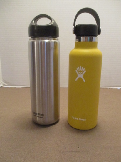 2 Water Bottles - Klean Kanteen & Hydro Flask