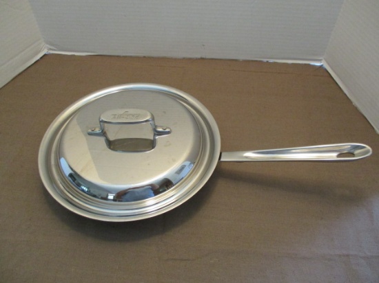 All-Clad 10" Stainless Steal Pan w/Lid