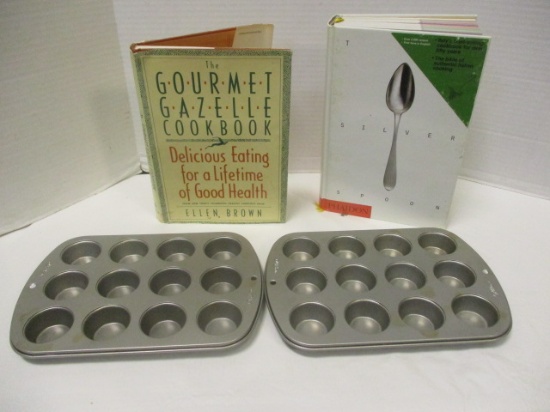 The Silver Spoon And The Gourmet Gazelle Cookbooks, Mini Muffin Tins