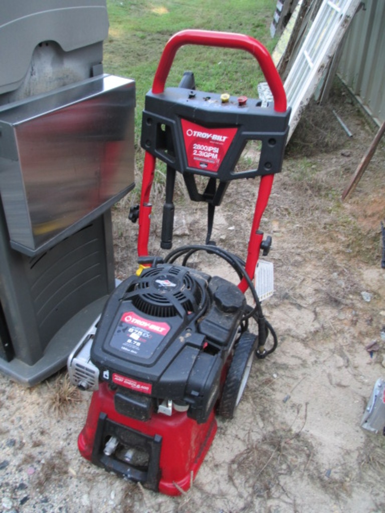 Troy-Bilt 875 Exi Pressure Washer | Estate & Personal Property Personal  Property | Online Auctions | Proxibid