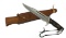 Large Rambo III Fixed Blade Bowie Knife Designed by Hibben Knives