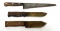 3 Vintage Handcrafted Knives