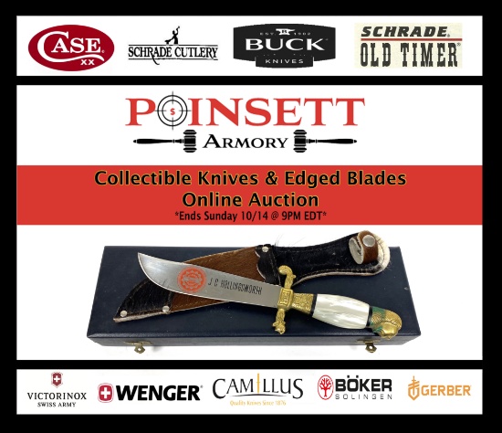 Collectible Knife & Edged Blade Online Auction