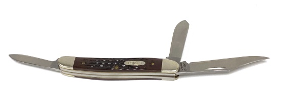 1990 Case XX 63087 SS Medium Stockman with 3 Blades Knife
