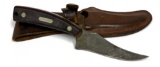 Schrade USA 152 Old Timer Sharpfinger Knife with Leather Sheath