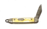 Vintage Miniature Schrade Walden? Pearl Handle Single Blade Pocket Knife