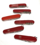 6 - Victorinox Spartan Swiss Army Knives