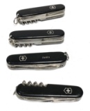 4 - Victorinox Black Swiss Army Knife Multi-Tools