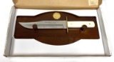 NRA of America - Legacy of Freedom - Limited Edition Knife Presented to Bobby J. O'Shields