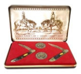 NIB Case XX - Cased Commemorative General Robert E. Lee & Ulysses S. Grant Knives