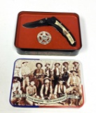 Collector's Edition Smith & Wesson Texas Ranger Tin Clam Pack with Badge