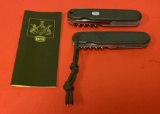 Mauser & Austrian Swiss Army Knives with Mauser Booklet