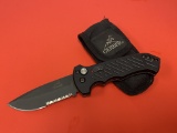 GERBER Auto 06 Automatic Pocket Knife S30V with Drop Point Blade & Pouch