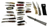 (25) Various Pocket Knives