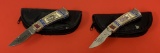 Pair of Franklin Mint Knives