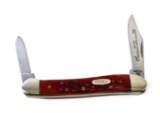 Case XX 1889-1989 Centennial R62109X SS Red Bone Mini Copperhead with Pen Blade Knife