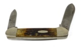 1986 Case XX 62131 Canoe Bone Pocket Knife