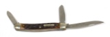 Schrade Walden 855 Stainless Razor Blade 3-Blade Pocket Knife