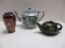 Japanese Hand Painted Teapots and Vase