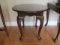 Oval Bombay Table with Queen Anne Style Legs