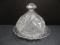 Early American Pattern Glass Round Butter Dish