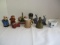 Miniatures - Snuffy Smith, Barney Coogle, Rowe Pottery Rabbits, Capodimonte Basket