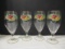 Four Royal Doulton  Old Country Rose Iced Beverage Glasses
