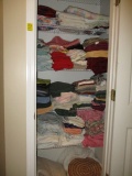Closet Contents - Towels, Sheets, and Blankets