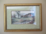 Framed and Matted Print by Burton Dye