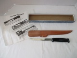 Rada Filet Knife with Sheath in Box