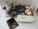 Kitchen Items - Pineapple Slicer, Choppers, Grater, Scale, Onion Cutter, Utensils