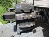 UniFlame Gas Grill with Tank and Cover