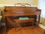 Westbrook Piano Co. Marion, NC Upright Piano with Storage Bench