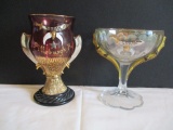 1908 and 1910 Pittsburgh, Pa. Shriners Annual Meeting Commemorative Glasses
