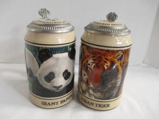 Budweiser " Endangered Species Series - Giant Panda & Asian Tiger