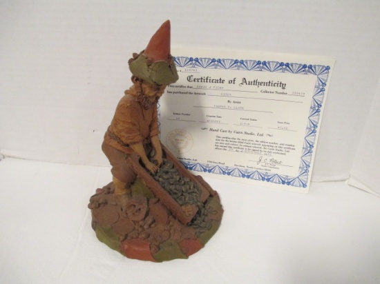 Thomas Clark Gnome "Hitch" 1987 Signed with COA