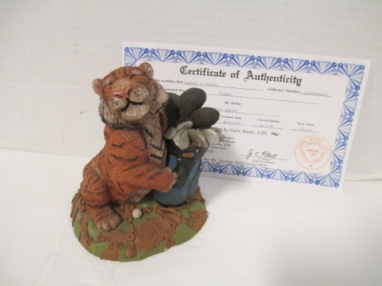 Thomas Clark Gnome "Tiger" 1997 with COA