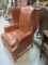 Vintage Custom Wing Chair By Mecklenburg Furniture, Charlotte, NC