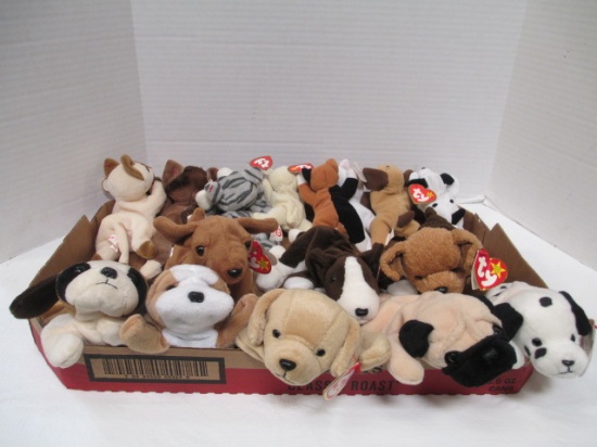 Ty Beanie Bables Dogs And Cats