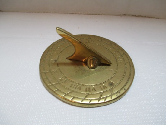 Small Brass Sundial
