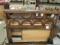 Vintage Dixie Full/Queen Headboard with Metal Rails