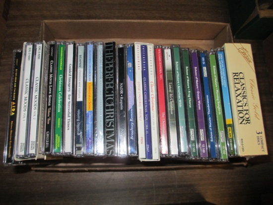 Classical and Easy Listening Music CD's