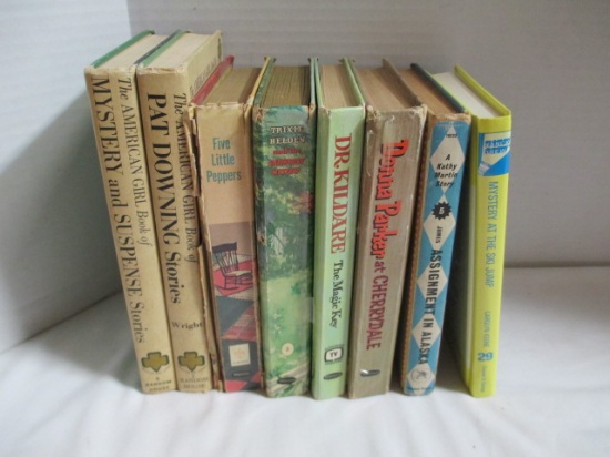1950's-60's Young Adult Mystery Books-"The American Girl Library", "Donna Parker",