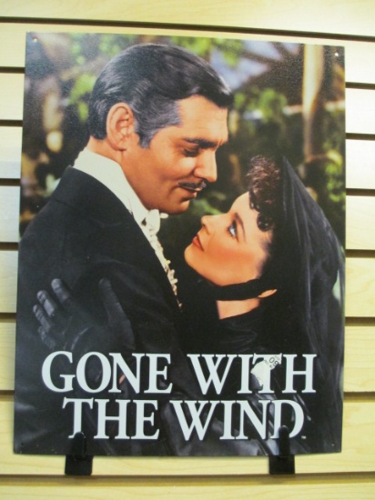 "Gone With the Wind" Metal Sign