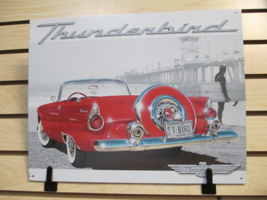 "Thunderbird" Metal Sign